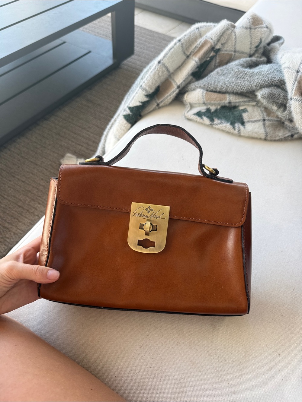 Patricia Nash Brown Mini Bag